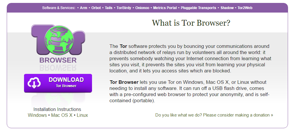 sandbox per Tor Browser