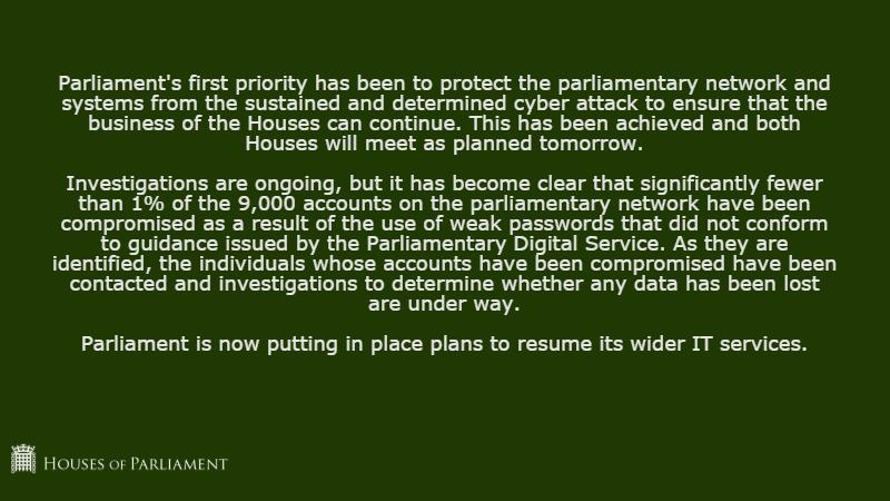 UK hacker parlamentari