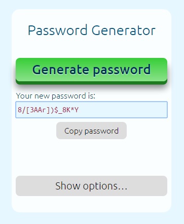Password perfetta per evitare un attacco di brute forcing. Un po’ meno da ricordare…