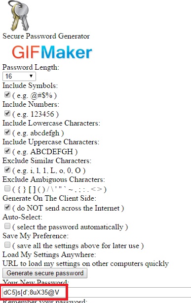 La password è certamente sicura. Ricordarsela è un altro discorso…