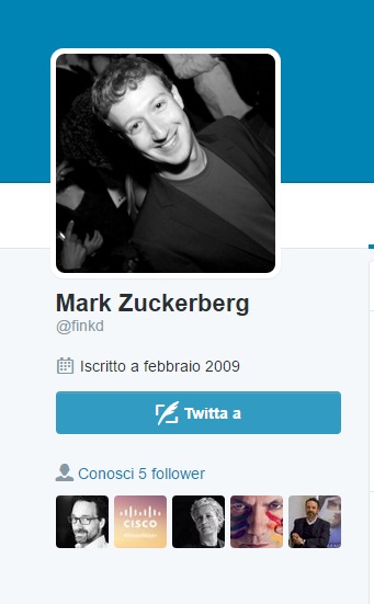 L’account Twitter di Mark Zuckerberg aveva la stessa password di altri servizi: “dadada”. Sembra una barzelletta…