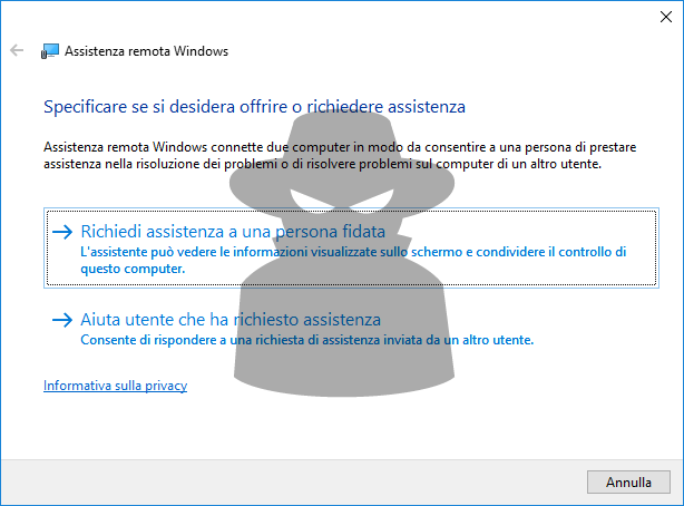 Windows Assistenza Remota