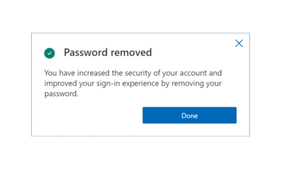 Microsoft spinge per l’addio alla password