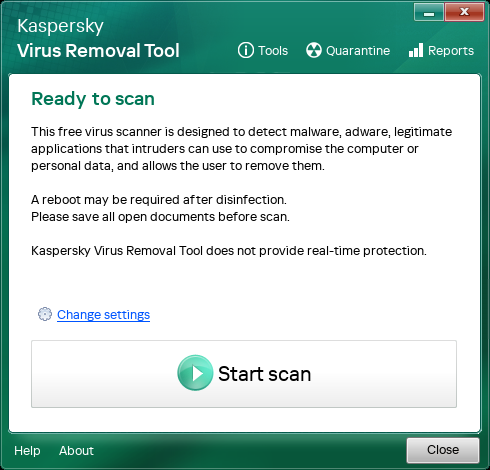 KRTV Kaspersky Linux