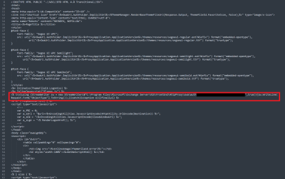Attacchi silenziosi ai server Exchange: keylogger in JavaScript rubano credenziali dalle pagine di login
