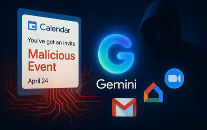 Un invito Google Calendar bastava per prendere il controllo di Gemini