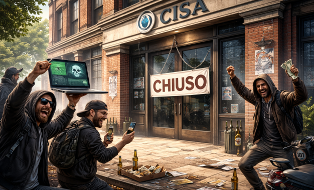 Lo shotdown USA tarpa le ali alla CISA